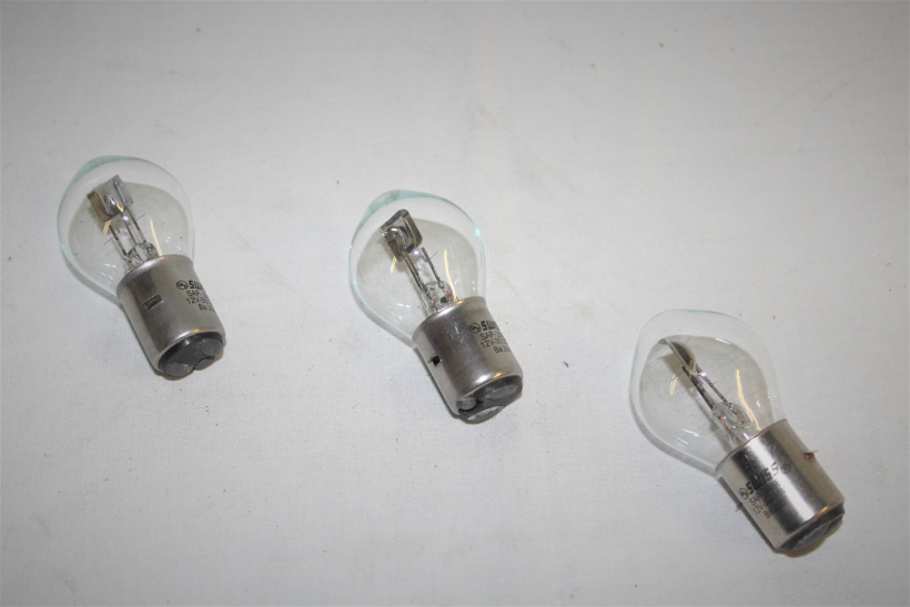 3x 12V 35/35W Glühbirne Bilux Birne Simson Ering Honda Baotian Vespa Sachs